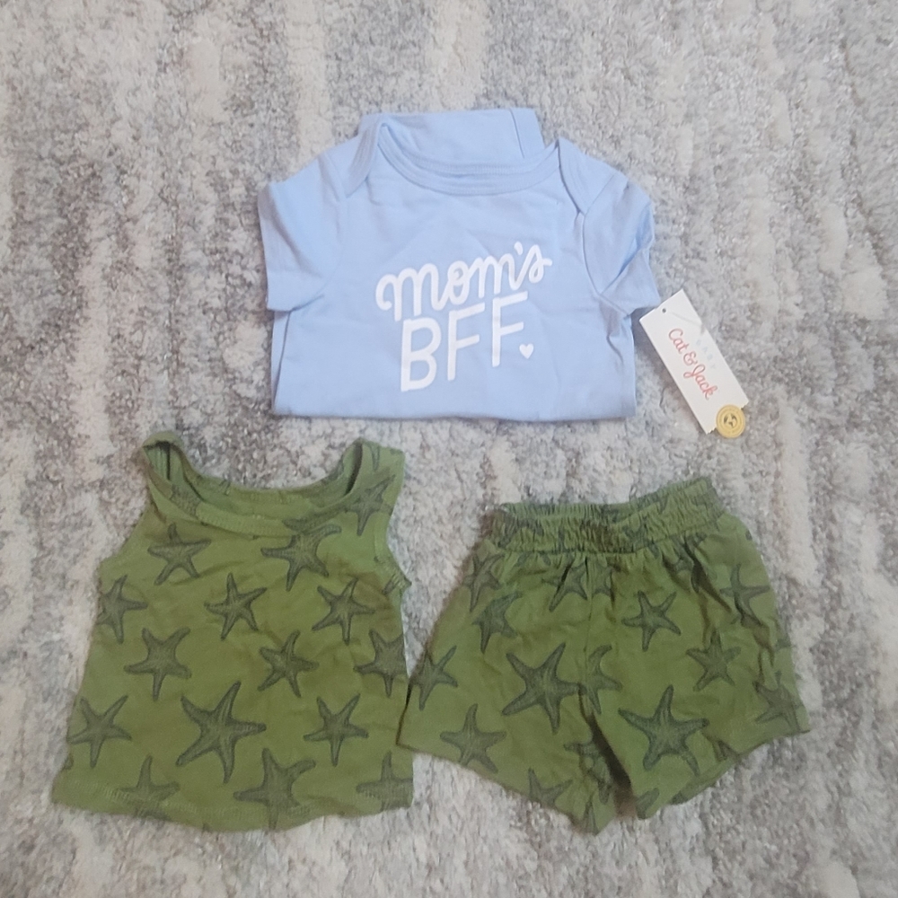 Baby clothes size new born, and 3-6 months